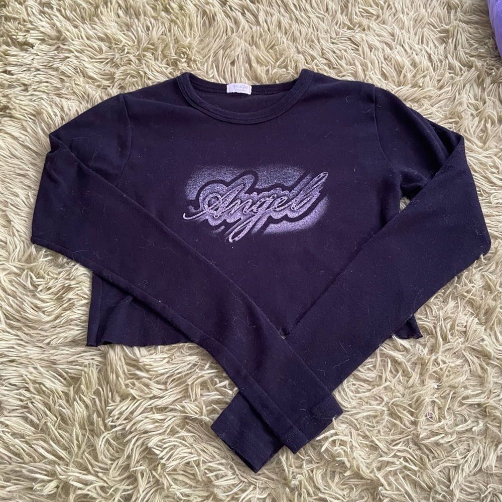 NWOT Rare Brandy “Angel” Graphic Long Sleeve